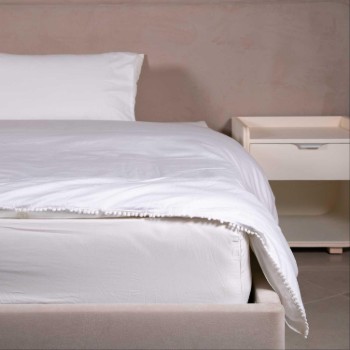Milana Duvet Cover Set White