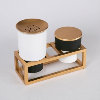 Metal mabkhara set of 3