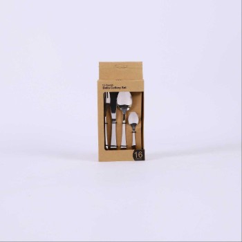 16 Pc Cutlery Set - Silver