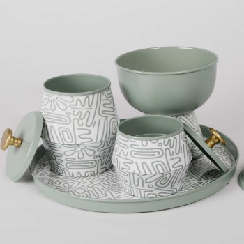 Round tray From Jade
