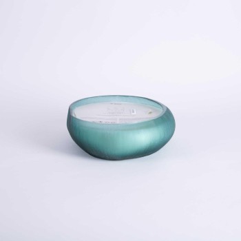 Pure linen scented glass candle