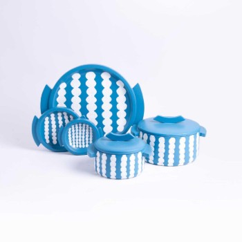 Small Serving Wooden Bowl with Lid from Belina