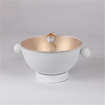 Serving Dish with Lid Italica from carbon