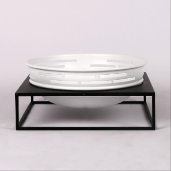 Salad Bowl - White/Black