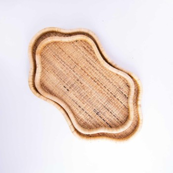 Small Wooden Serving Tray from Aurora