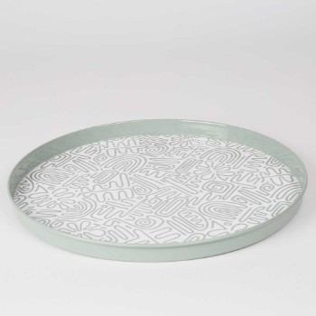 Round tray From Jade