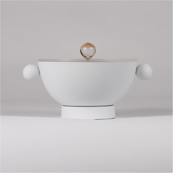 Serving Dish with Lid Italica from carbon