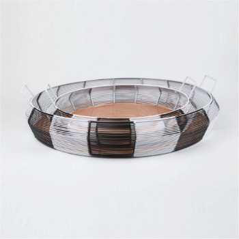 Round tray with handles From Mimosa