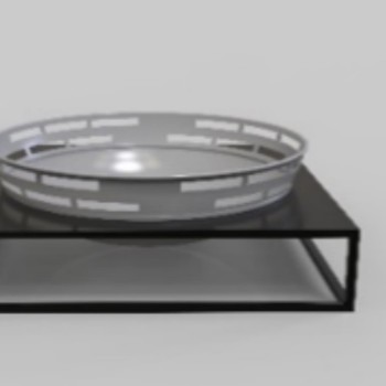 Salad Bowl - White/Black