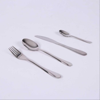 16 Pc Cutlery Set - Silver