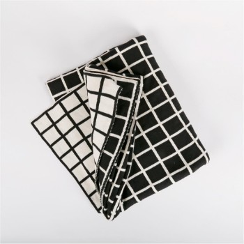 Patterned Cotton throw
