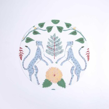 Round Woven Placemat from Belina
