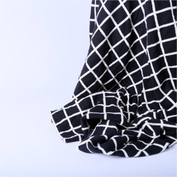 Patterned Cotton throw