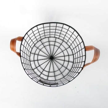 Round Basket - Black - M