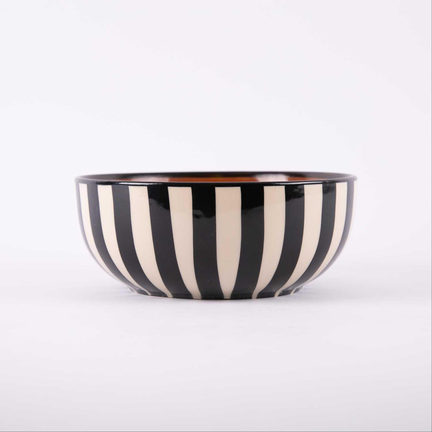 Serving Bowl With Decal From Amaya
