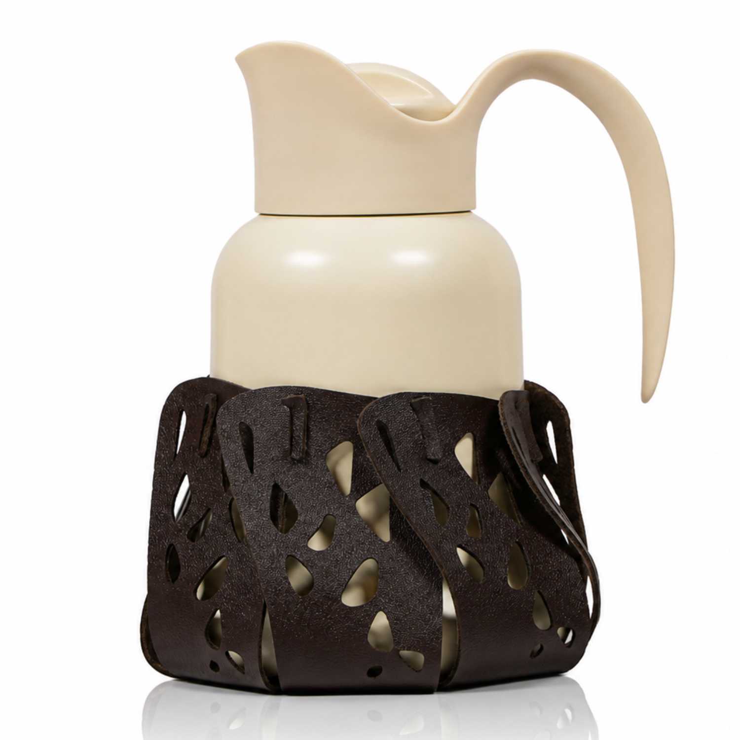 Tea and Coffee Flask 0.88 Liter Beige and Brown from Breez