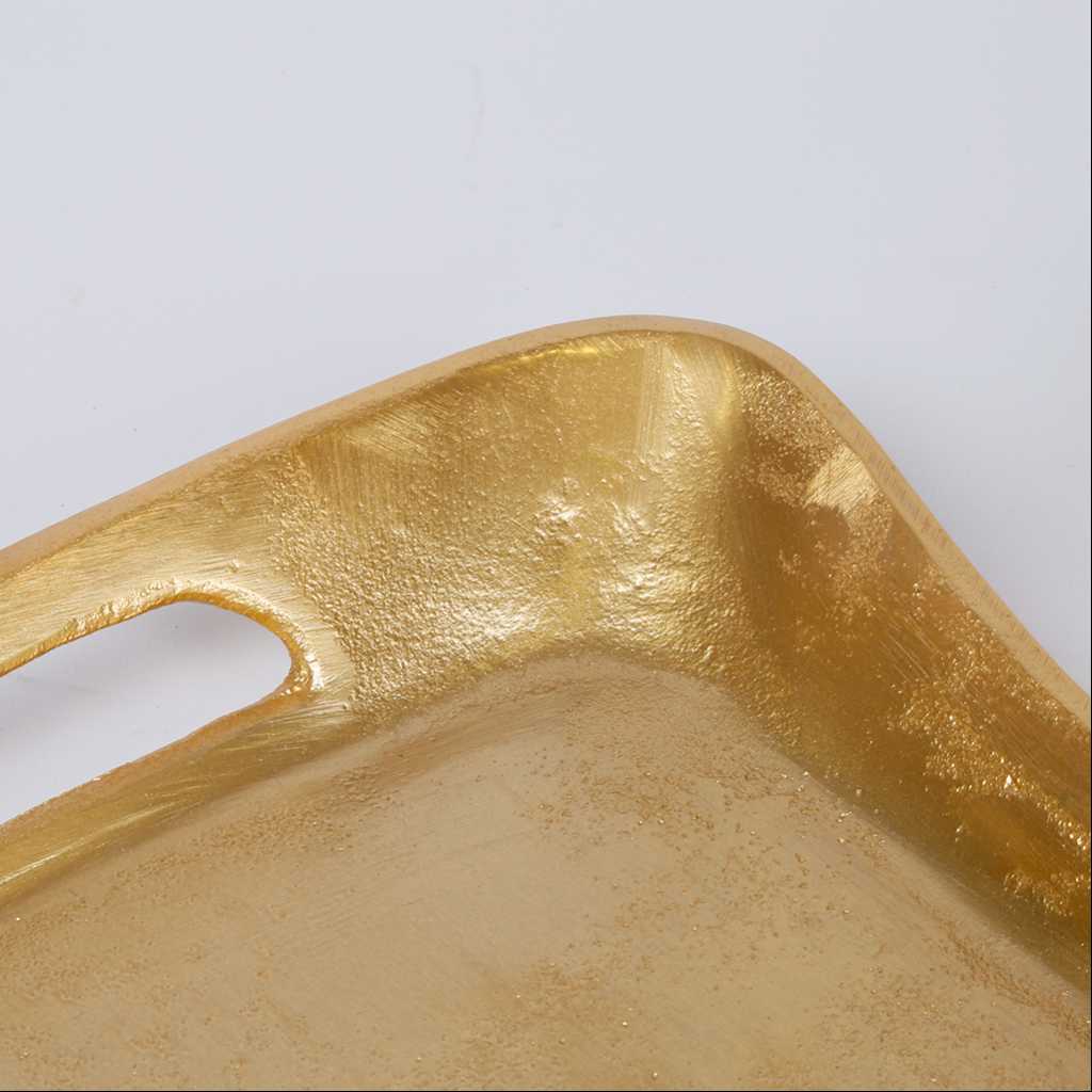 Serving metal tray