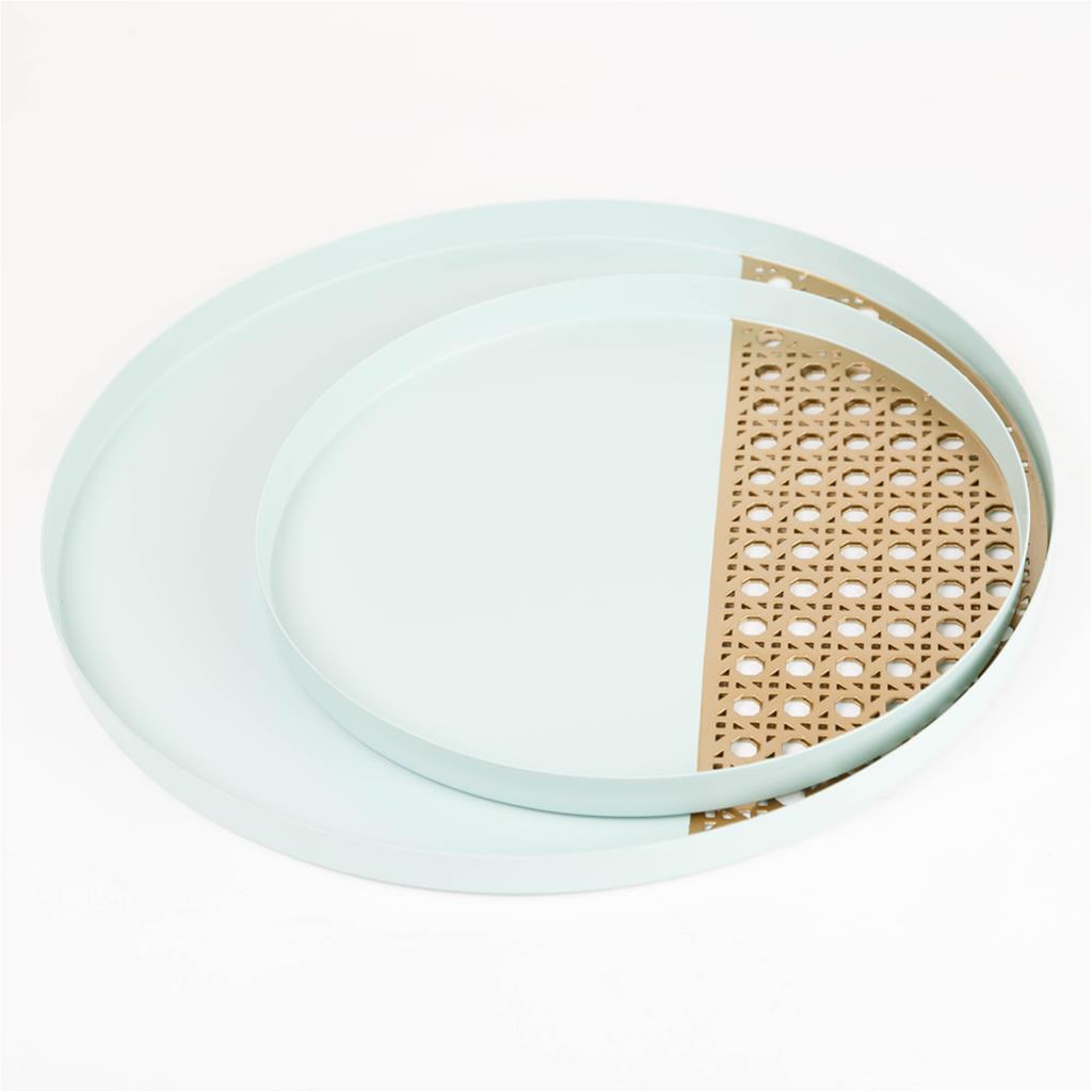 Round Tray from rattan