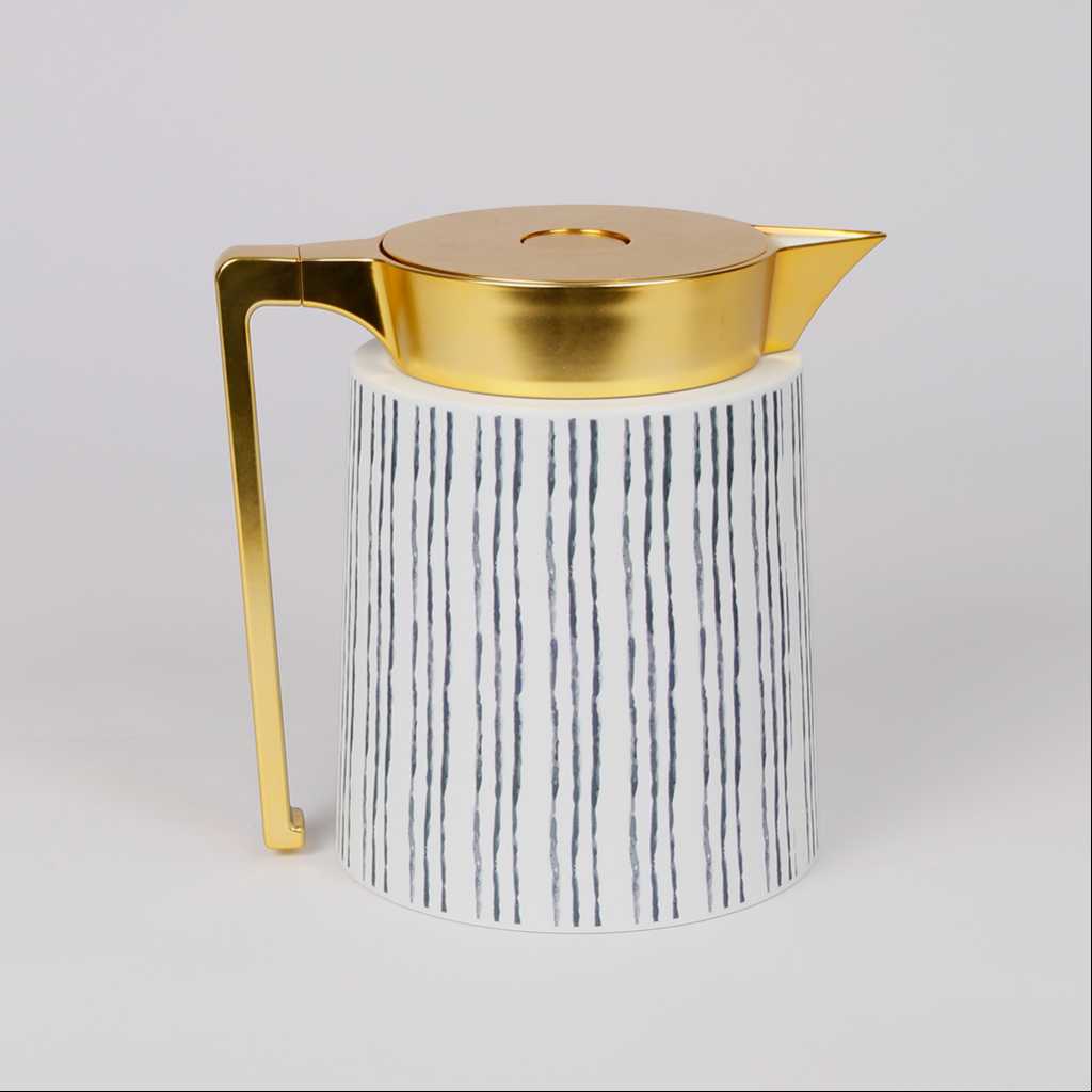 Vacuum Flask Triple Stripes From Pure