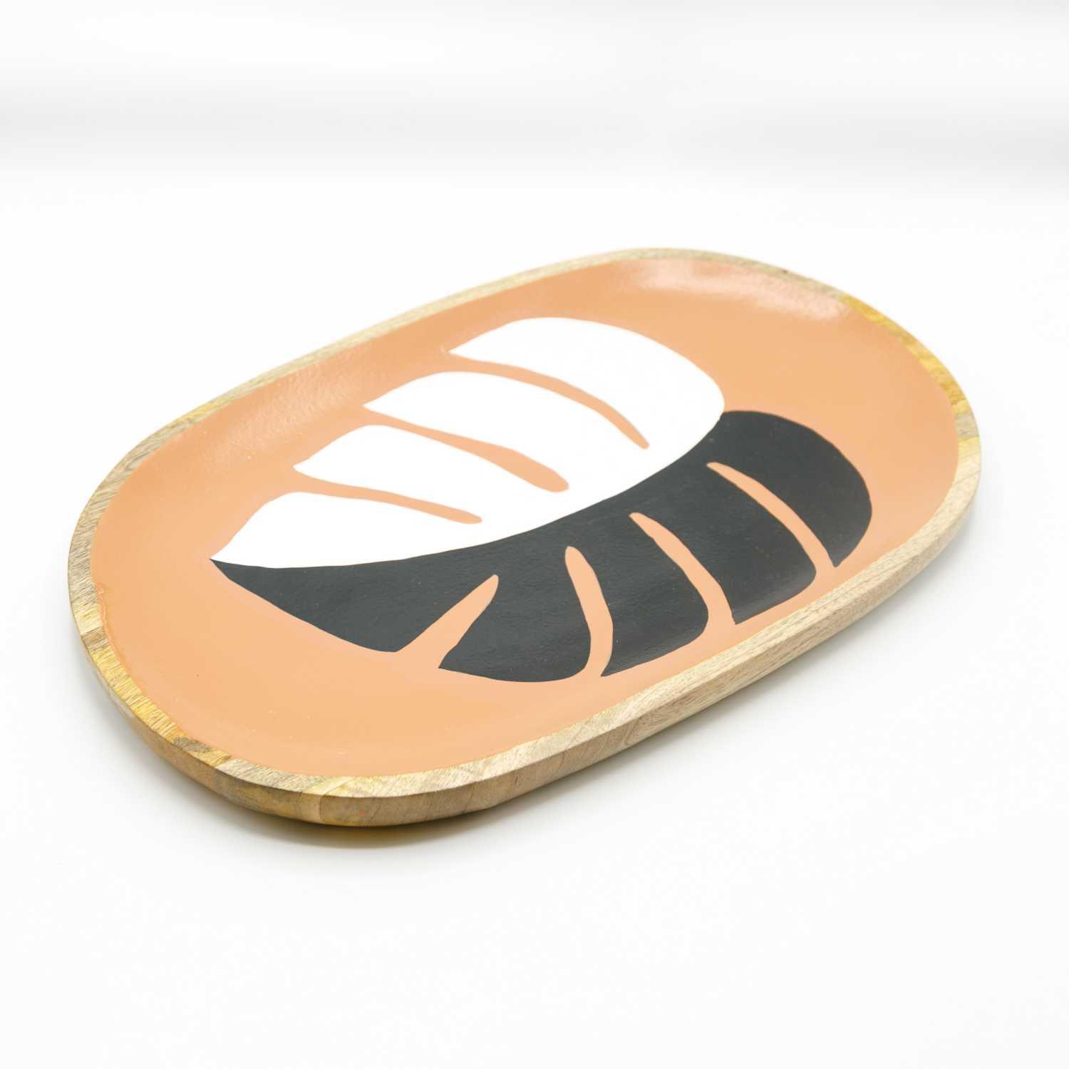 Tray- Leaf - Natural