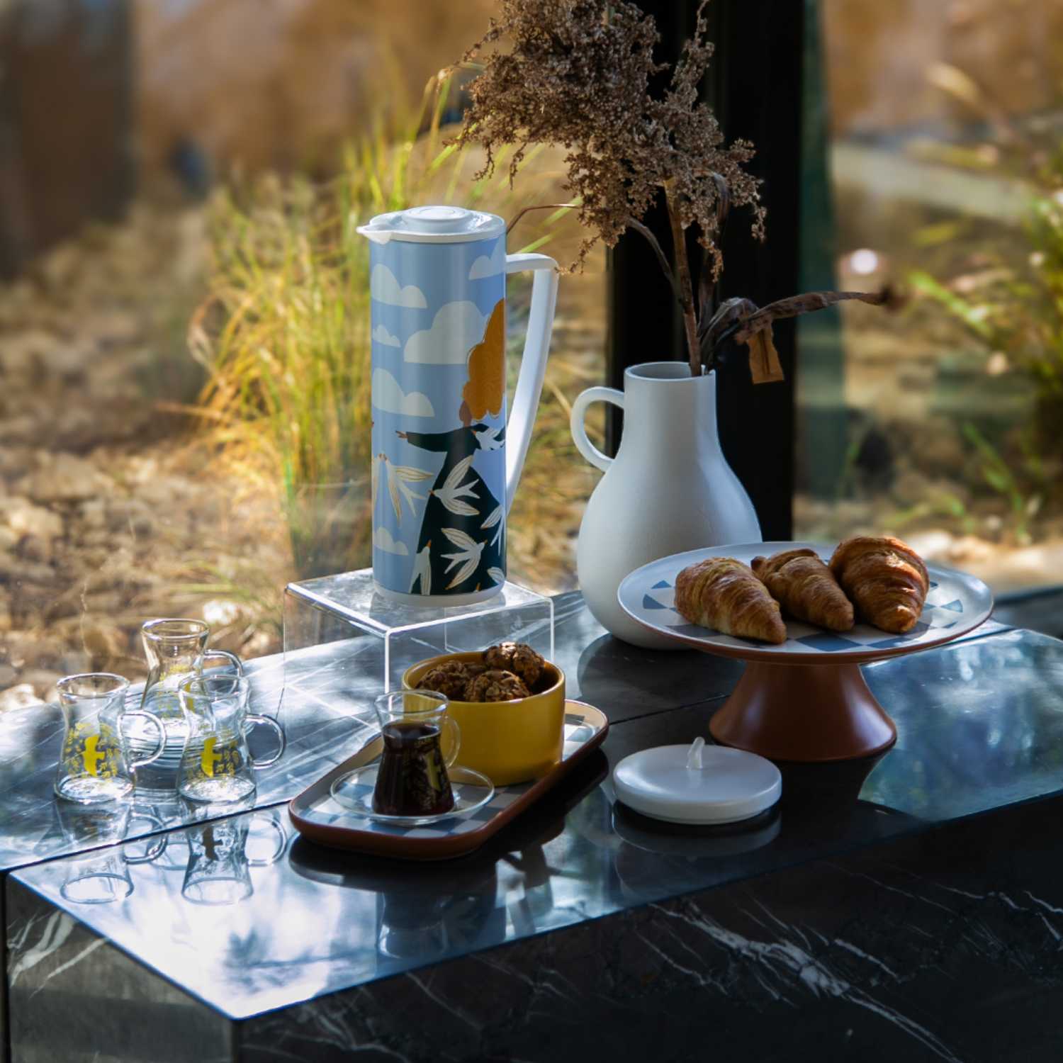 طقم كاسات شاي من فاريانا