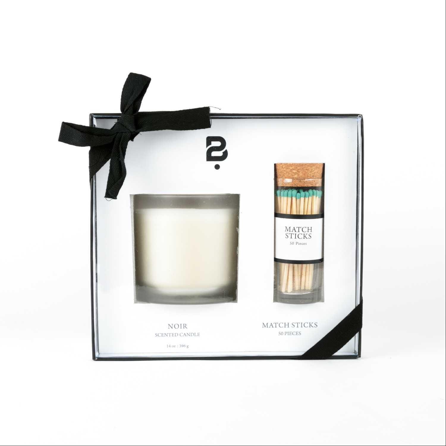طقم شمعة زجاجية معطرة أويسس