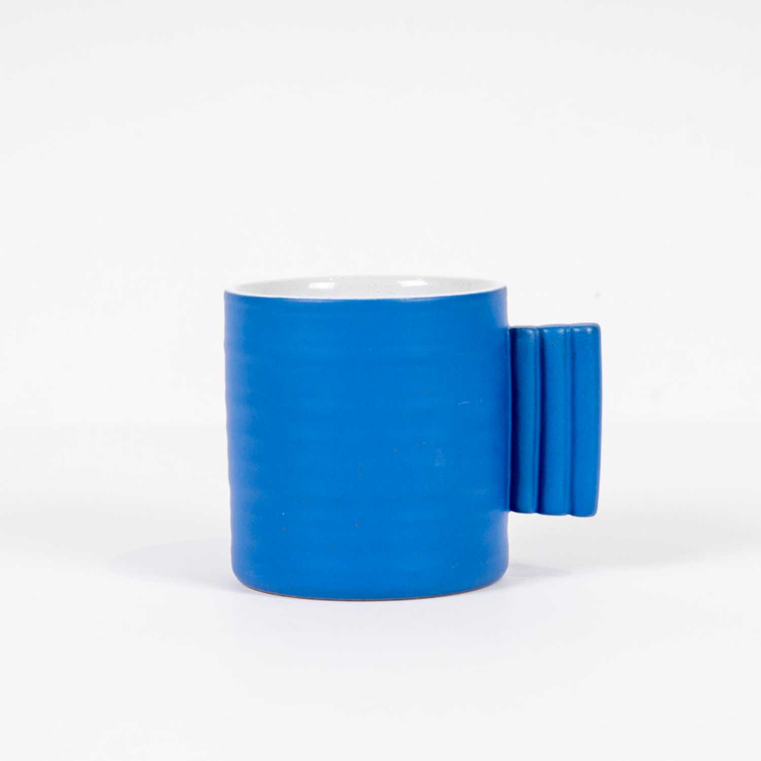 

mug, Blue white