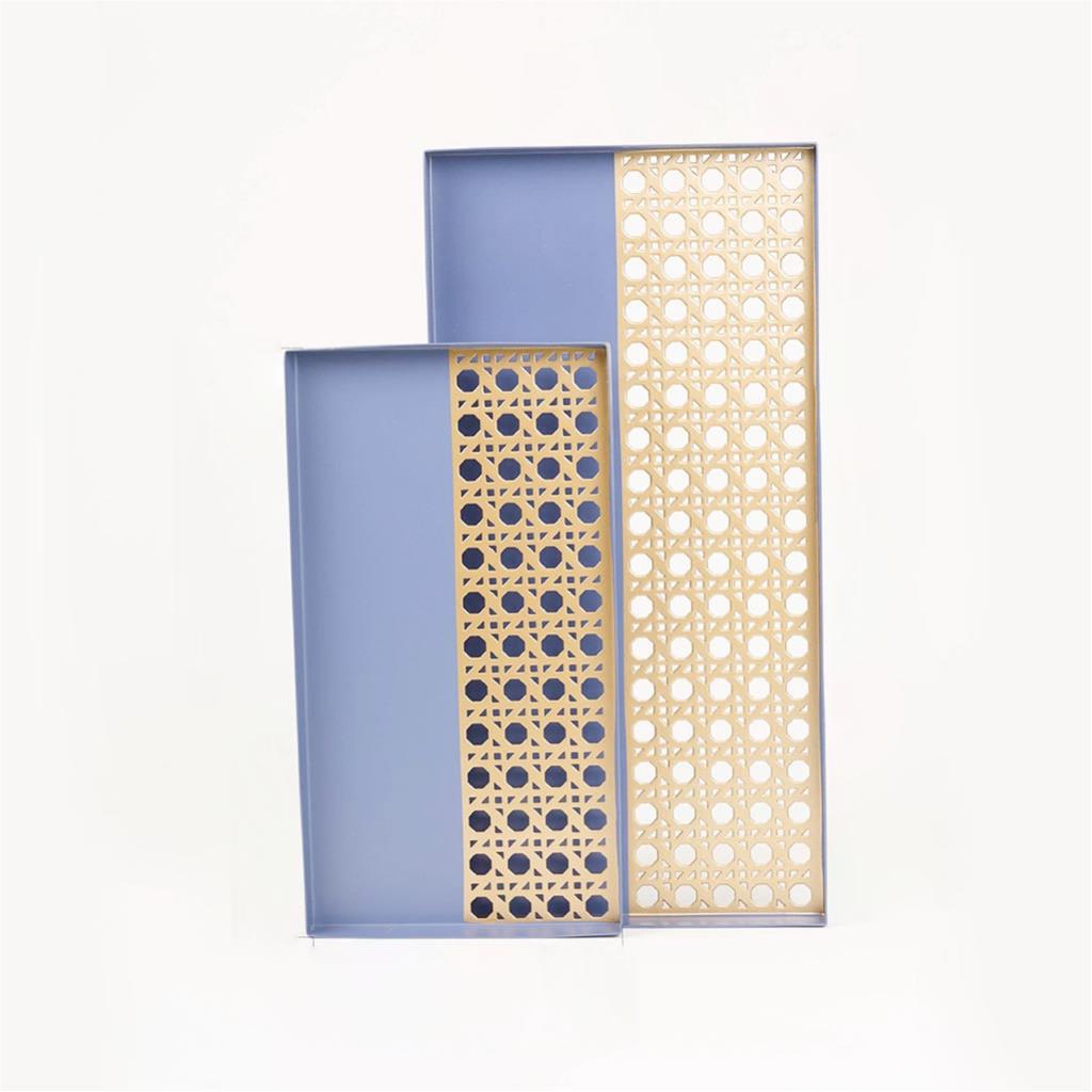 Rectangular Tray from rattan