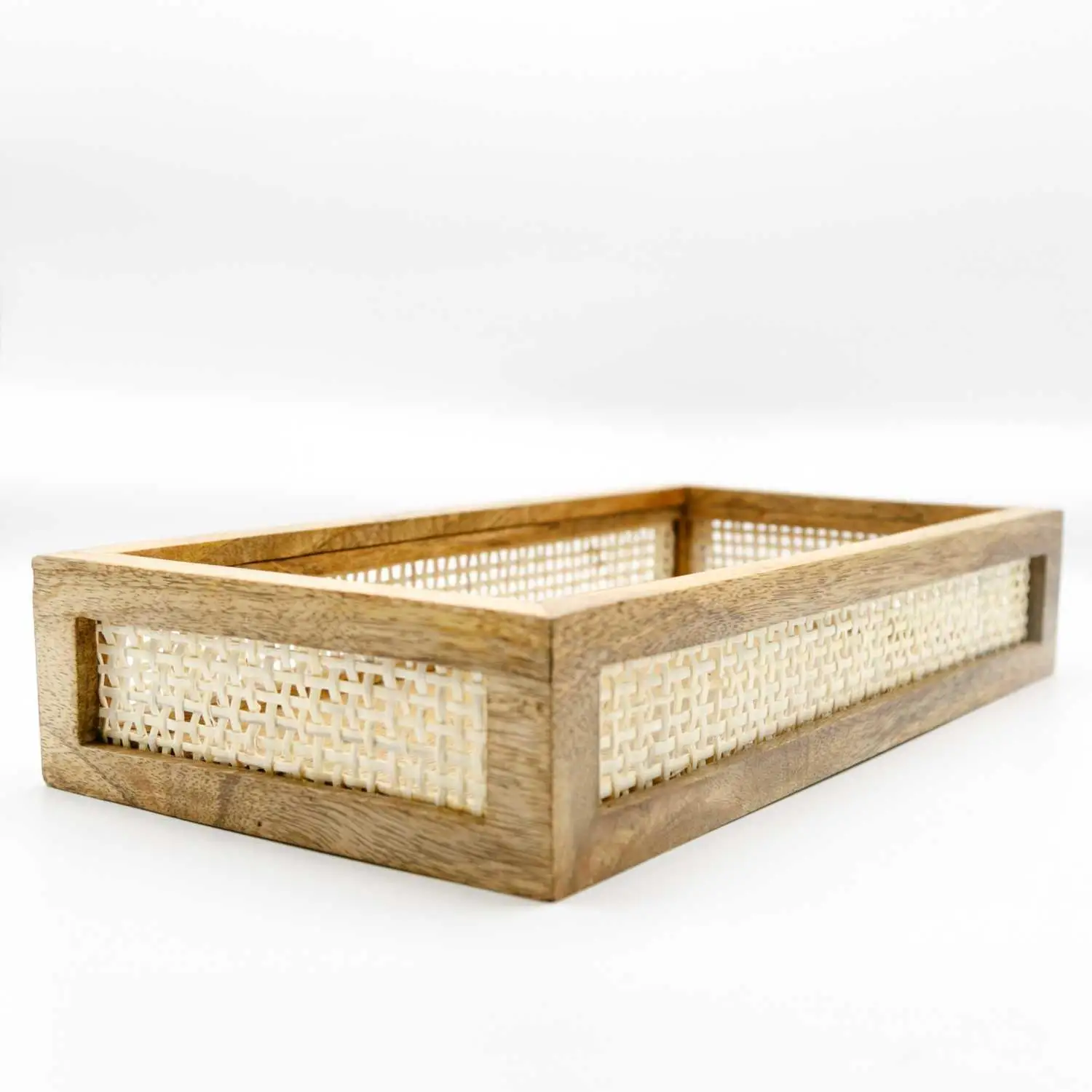 wooden serving tray