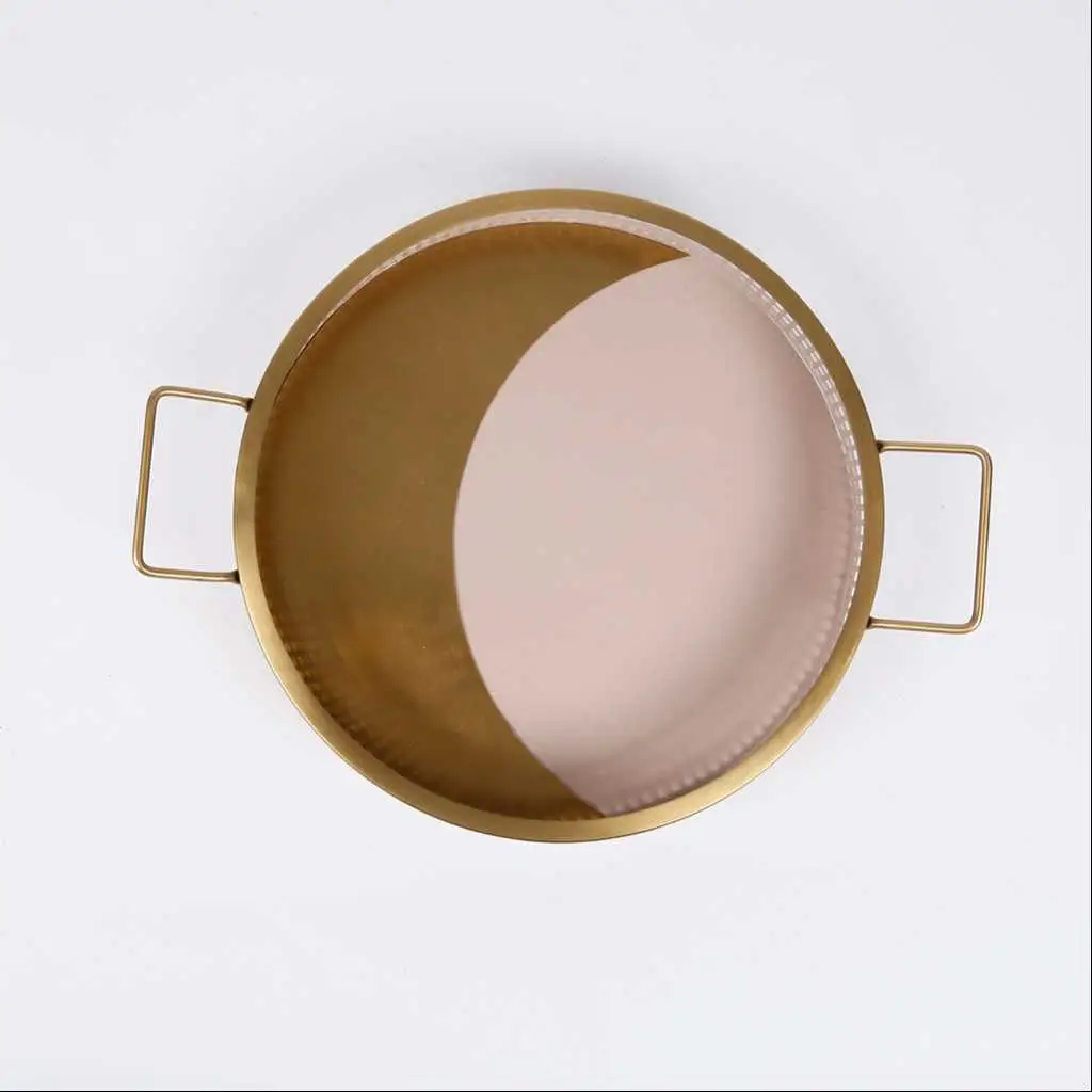 Round Crexcent Tray from Mirage