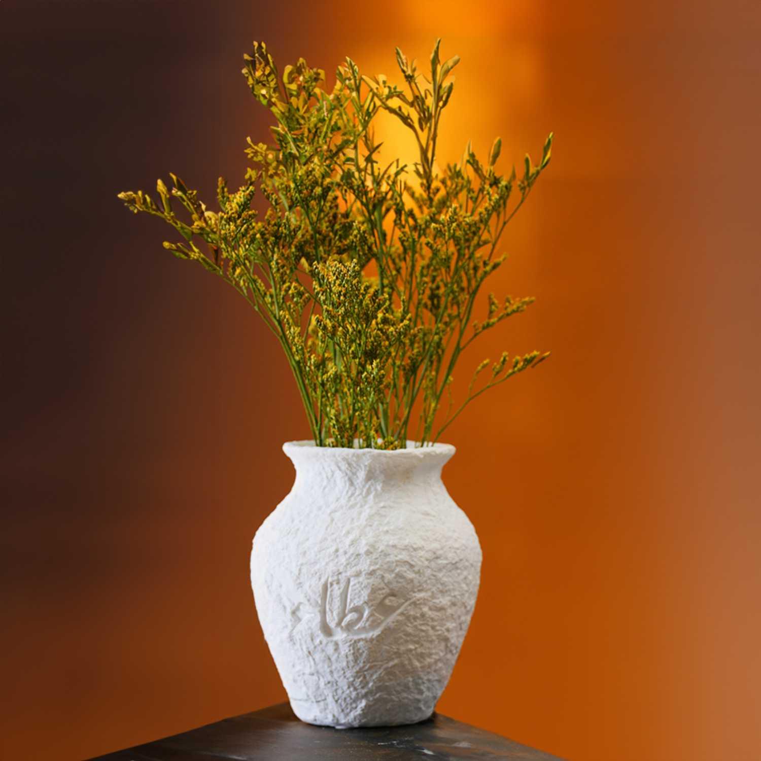 

vase from norseen, White silver