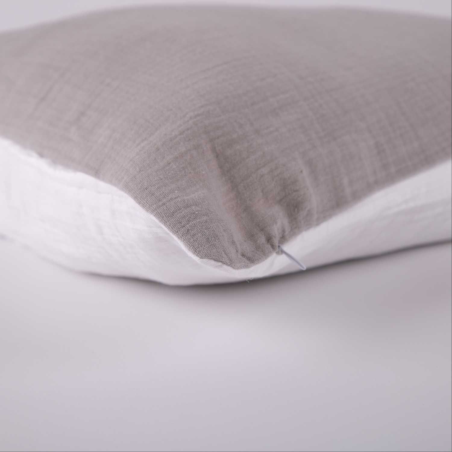 Milana Cushion Cover White/Grey
