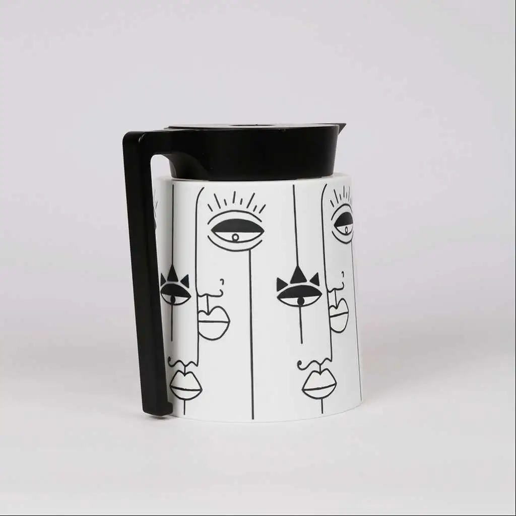 Vacuum Flask Black Eyes From Pure