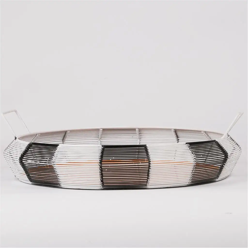 Round tray with handles From Mimosa