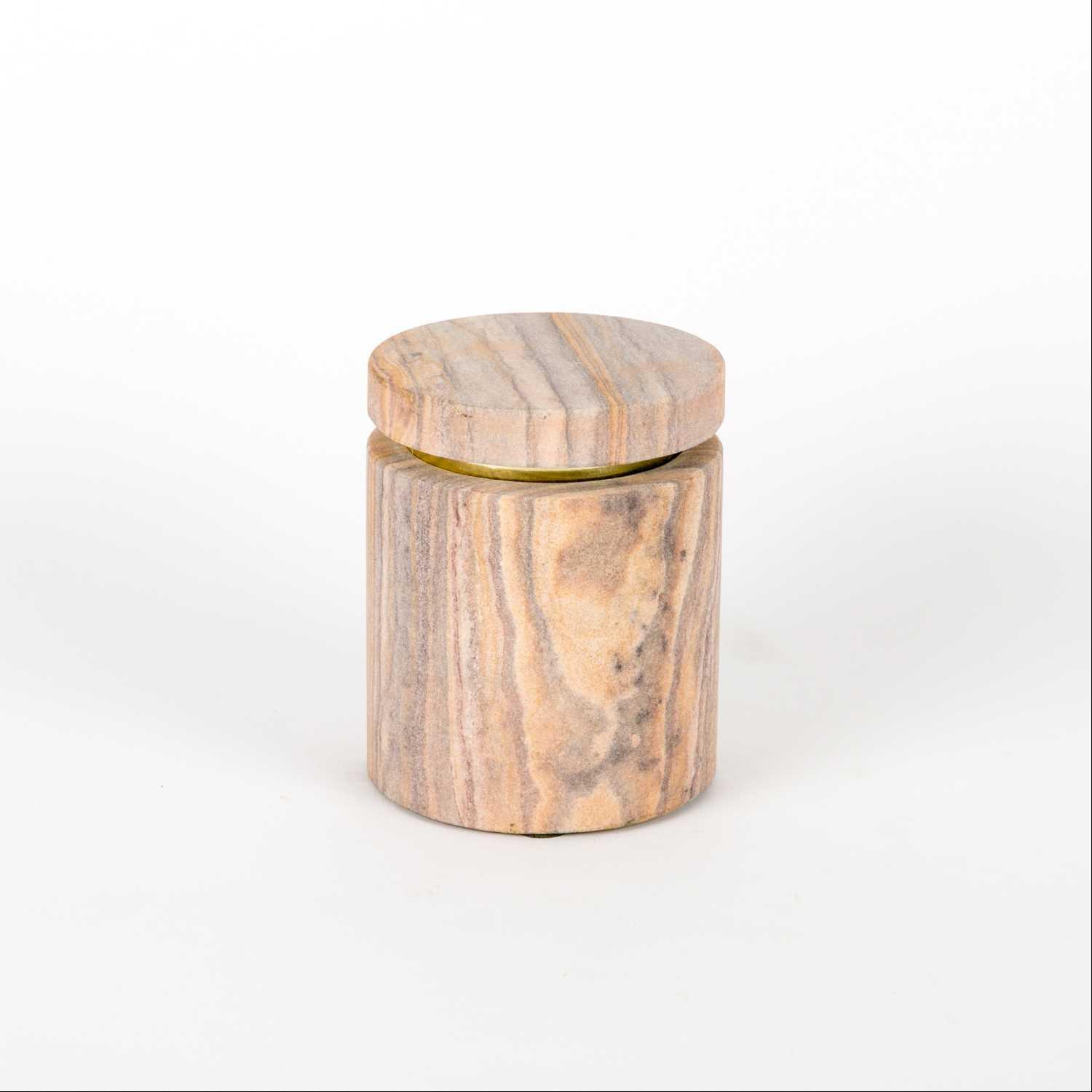 شمعة زجاجية معطرة نوير