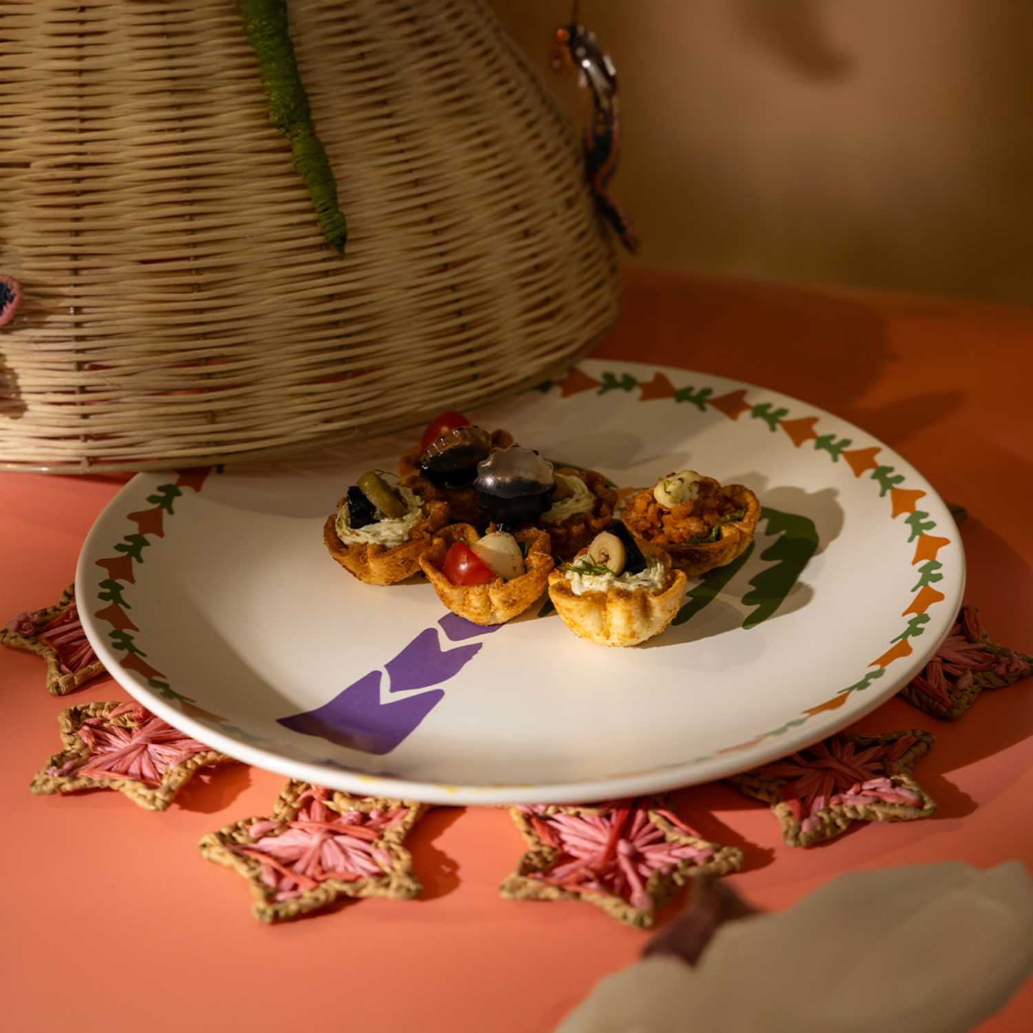 غطاء طعام من رتيلة