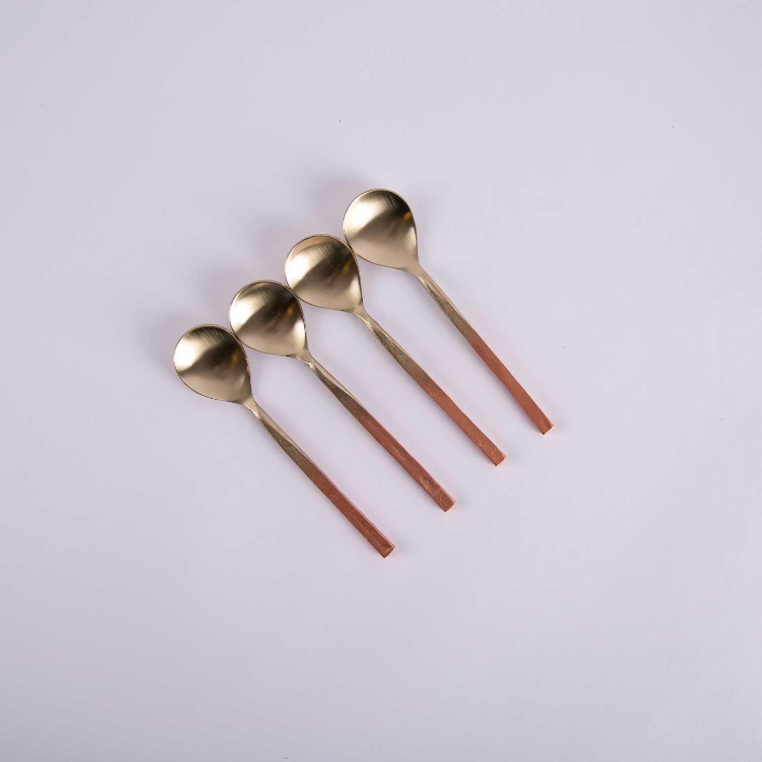 

small coffee spoons set from atheela 4, Gold