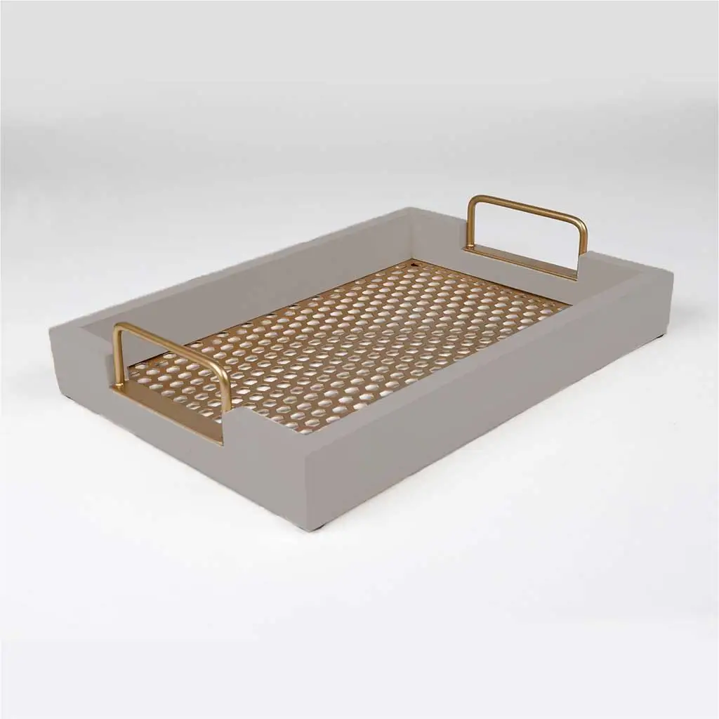 Serving rectangle tray from Azha