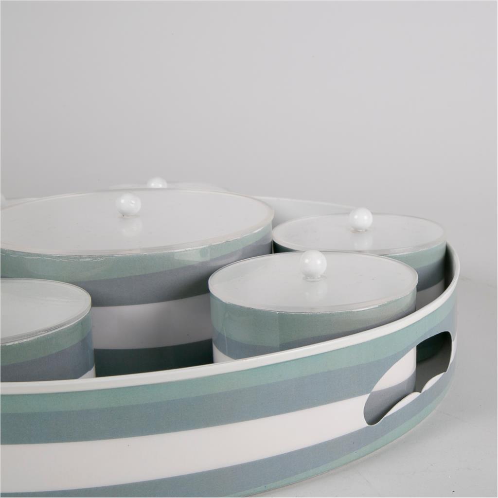 8-Piece serving set with Lid from Onde