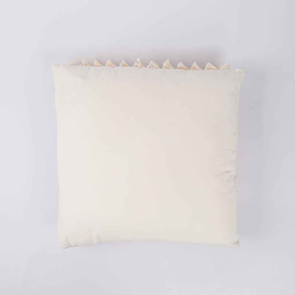 Cushion + Cover bohemian white pattern