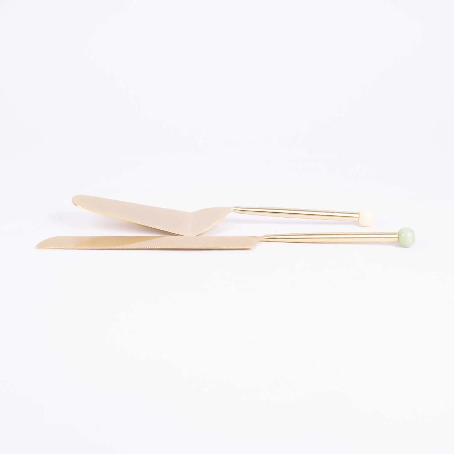 Cake Server With Resin Ball Set2