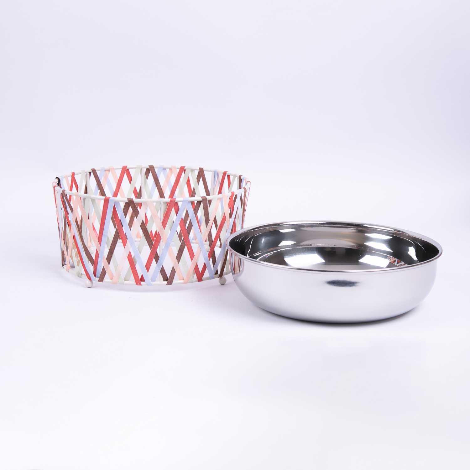 Large Multicolor Salad Bowl from Solana