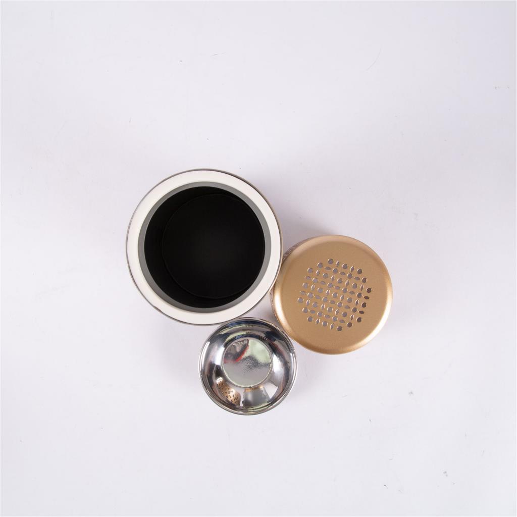 Metal mabkhara with cover
