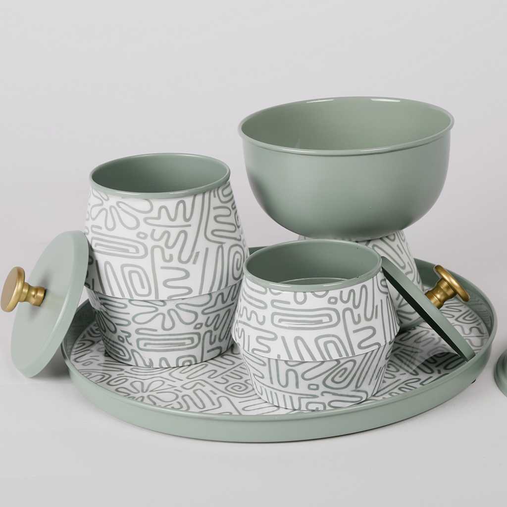Round tray From Jade
