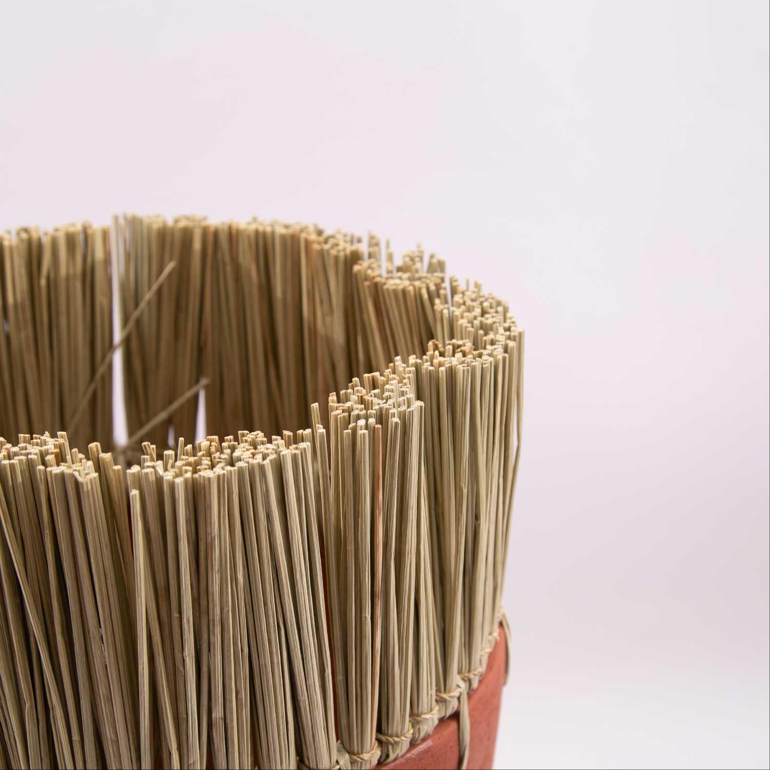 Seraphina Deco Vase With Mending Fringe
