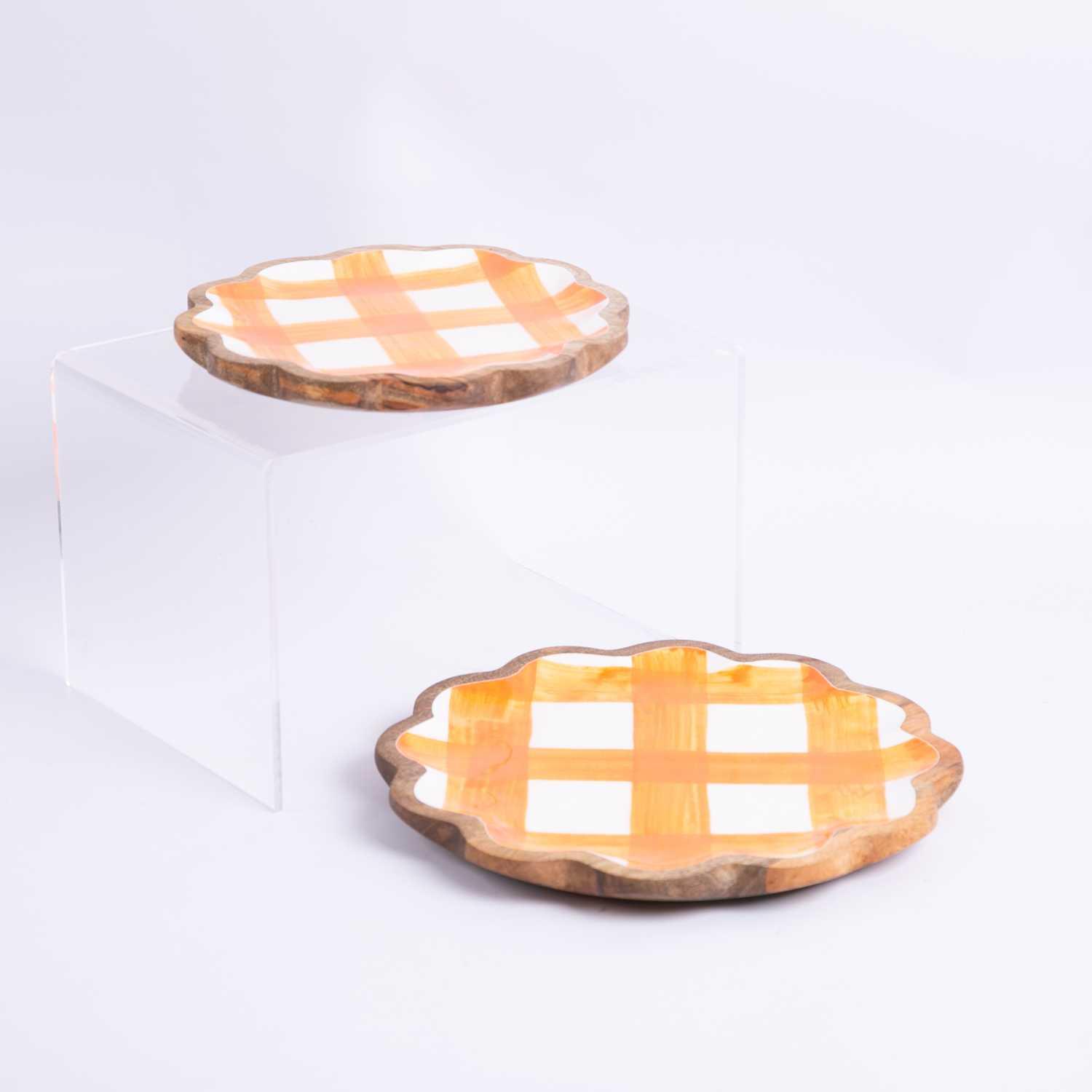 Small Wooden Plate from Solana