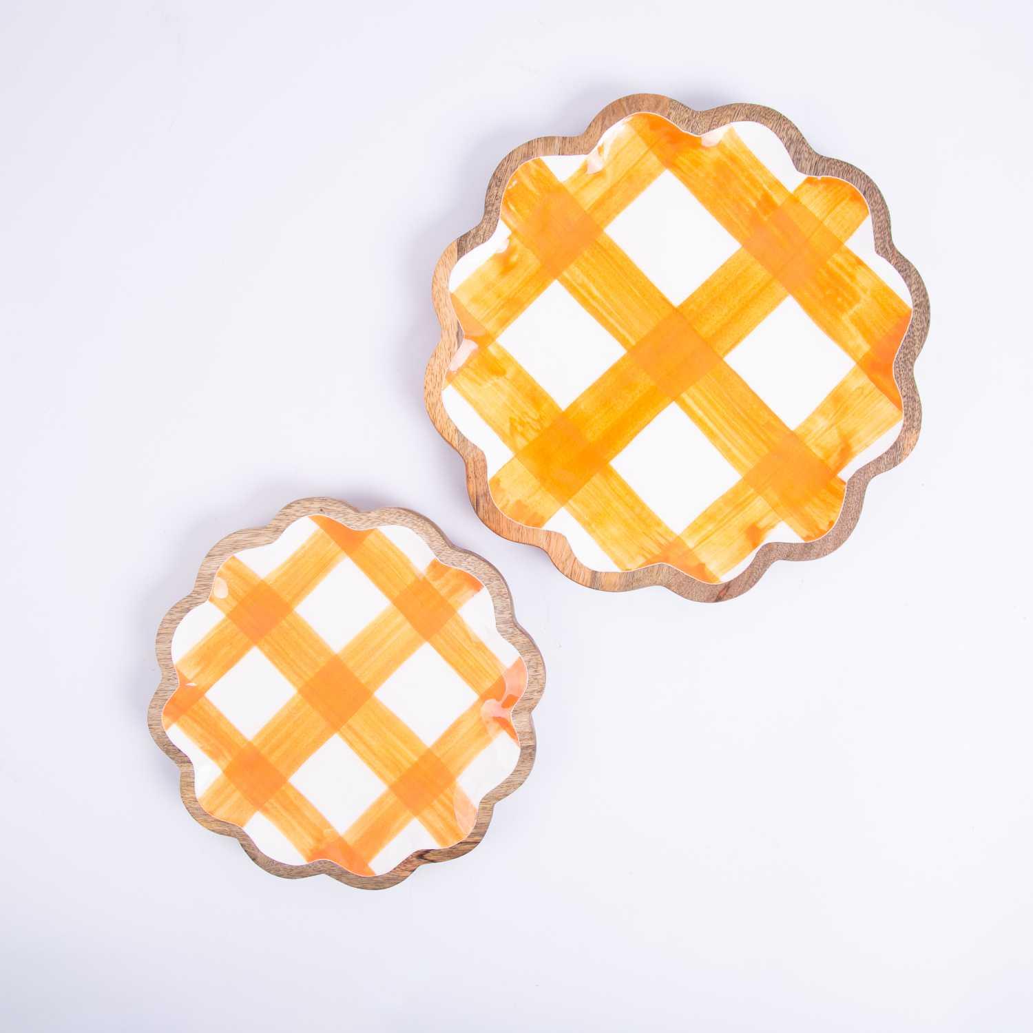 Small Wooden Plate from Solana