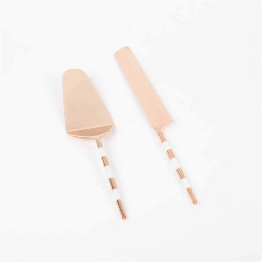 Cake Server Set/2 From Striped