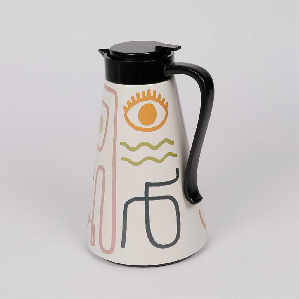Vacuum Flask Orange Eye From Jade