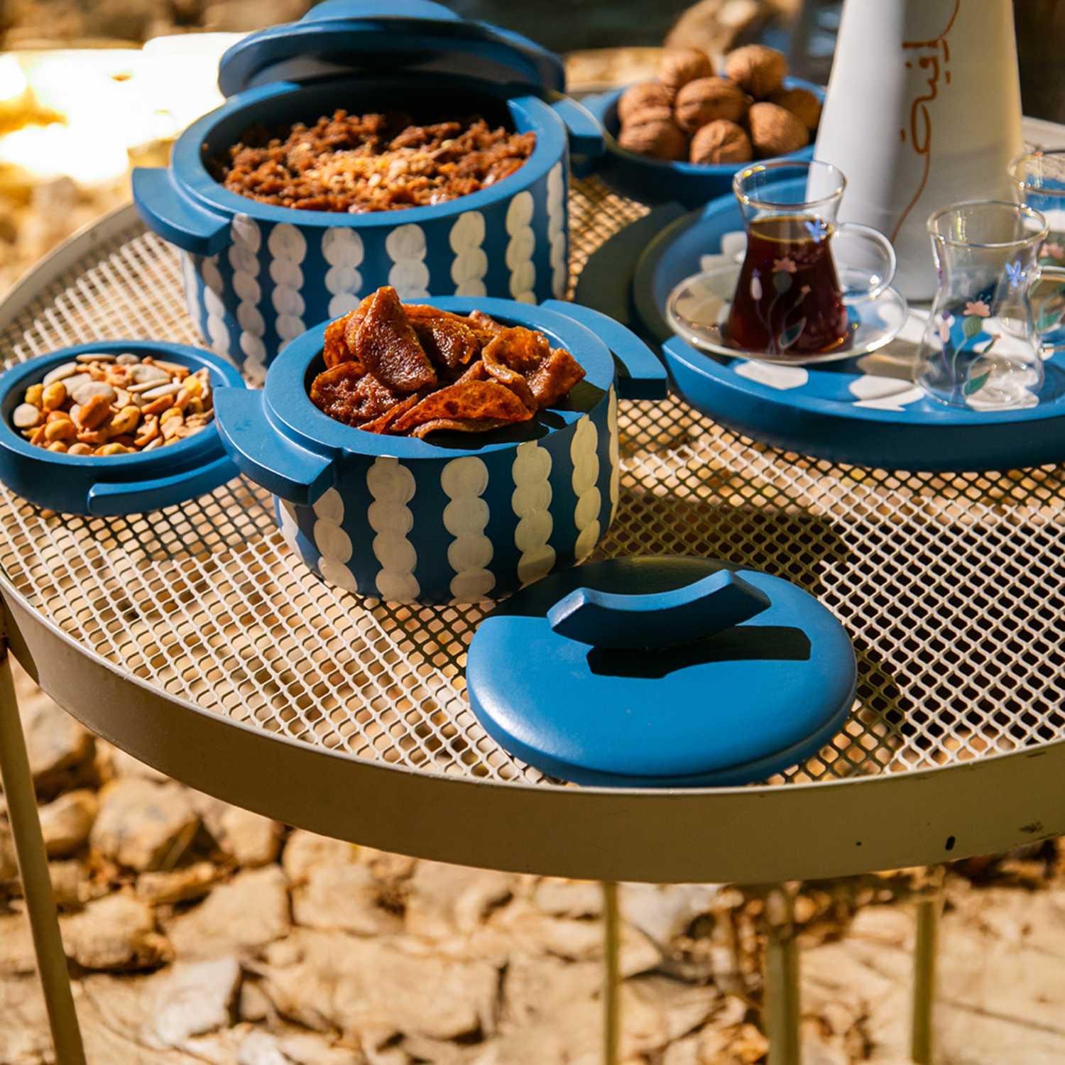وعاء تقديم خشبي حجم صغير من بيلينا